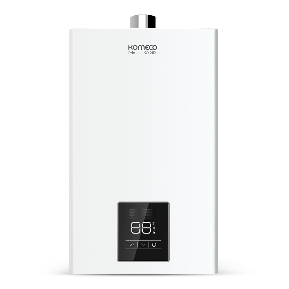 Aquecedor Komeco 38 litros KO 38D Prime - GN (Wi-fi) - A HIPERCLIMA  SISTEMAS AQUECEDOR A GÁS E PRESSURIZADOR